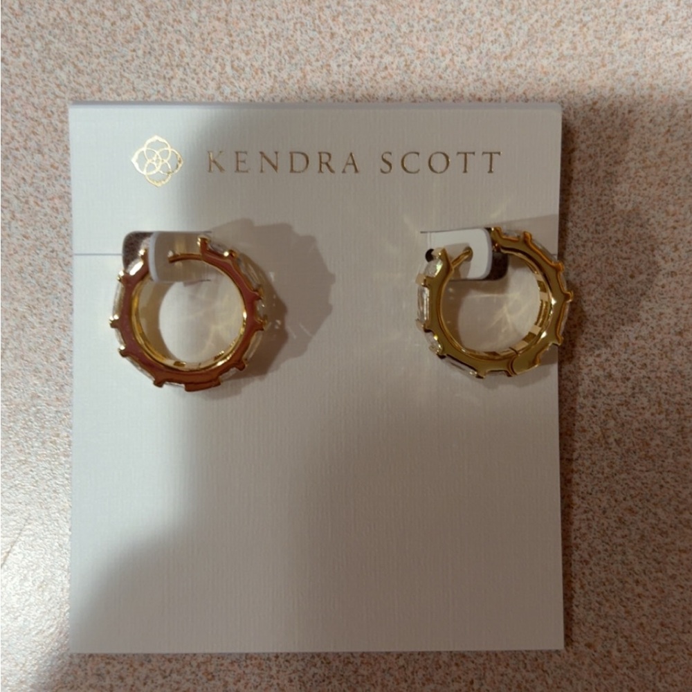 Kendra Scott Gold Hoop Earrings